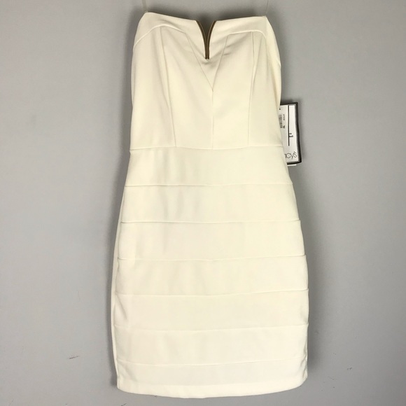 NWT Emerald sundae strapless bodycon mini dress - Picture 2 of 9